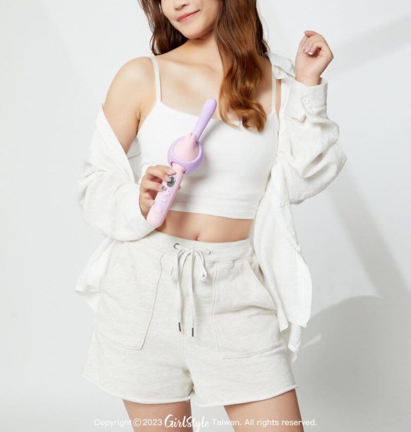 Lurevibe - Monster Av Vibrating Stick 3 In 1 Stick Head Heating G- Spot Stimulator App Remote Control - 图片 4