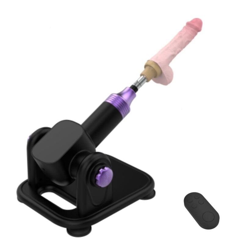 Upgraded A8 Pro Thrusting Machine - 21-Speed Remote Control Sex Toy for Couples, 5.5cm Stroke & 180° Adjustable