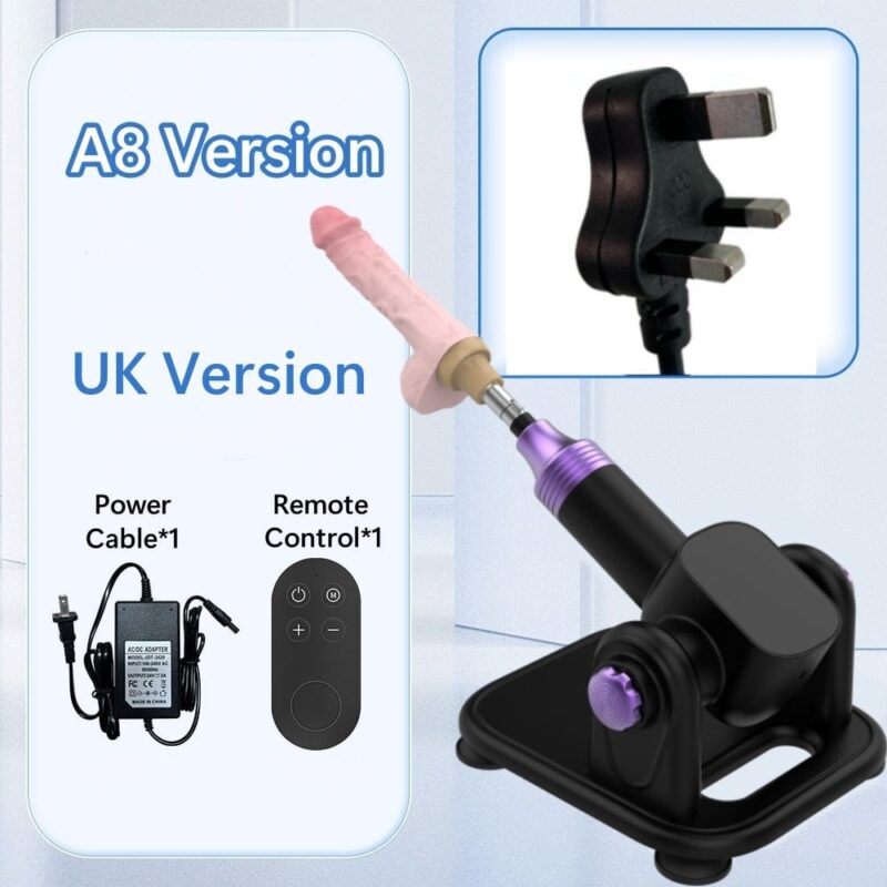 Upgraded A8 Pro Thrusting Machine - 21-Speed Remote Control Sex Toy for Couples, 5.5cm Stroke & 180° Adjustable - 图片 9