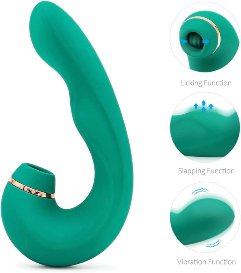 Tapping Sucking G-spot Vibrator - 图片 3