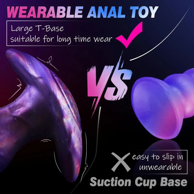 Huge Silicone Penis Mini Monster Fantasy alien Plug for Women Female Big Wearable Realistic Anal Dildo Sex Toys for Lesbian Men - 图片 4