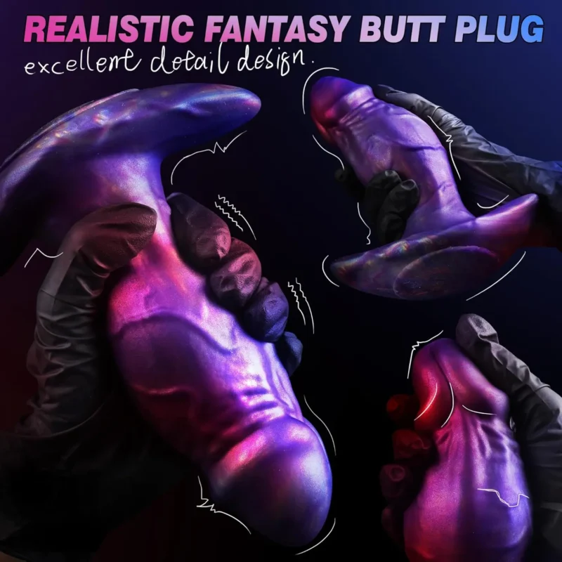 Huge Silicone Penis Mini Monster Fantasy alien Plug for Women Female Big Wearable Realistic Anal Dildo Sex Toys for Lesbian Men - 图片 3