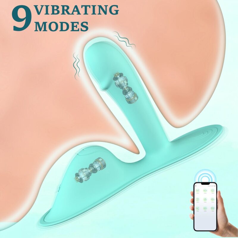 Riding-Style Cushion G Spot Vibrator For Intense Clitoral G-spot Anal Stimulation with APP - 图片 2